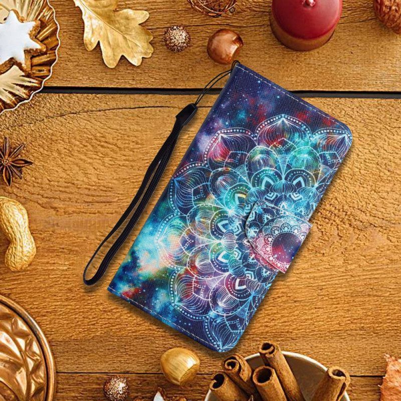 Κάλυμμα Xiaomi Redmi Note 11 Pro Plus 5G με κορδονι Flashy Strappy Mandala